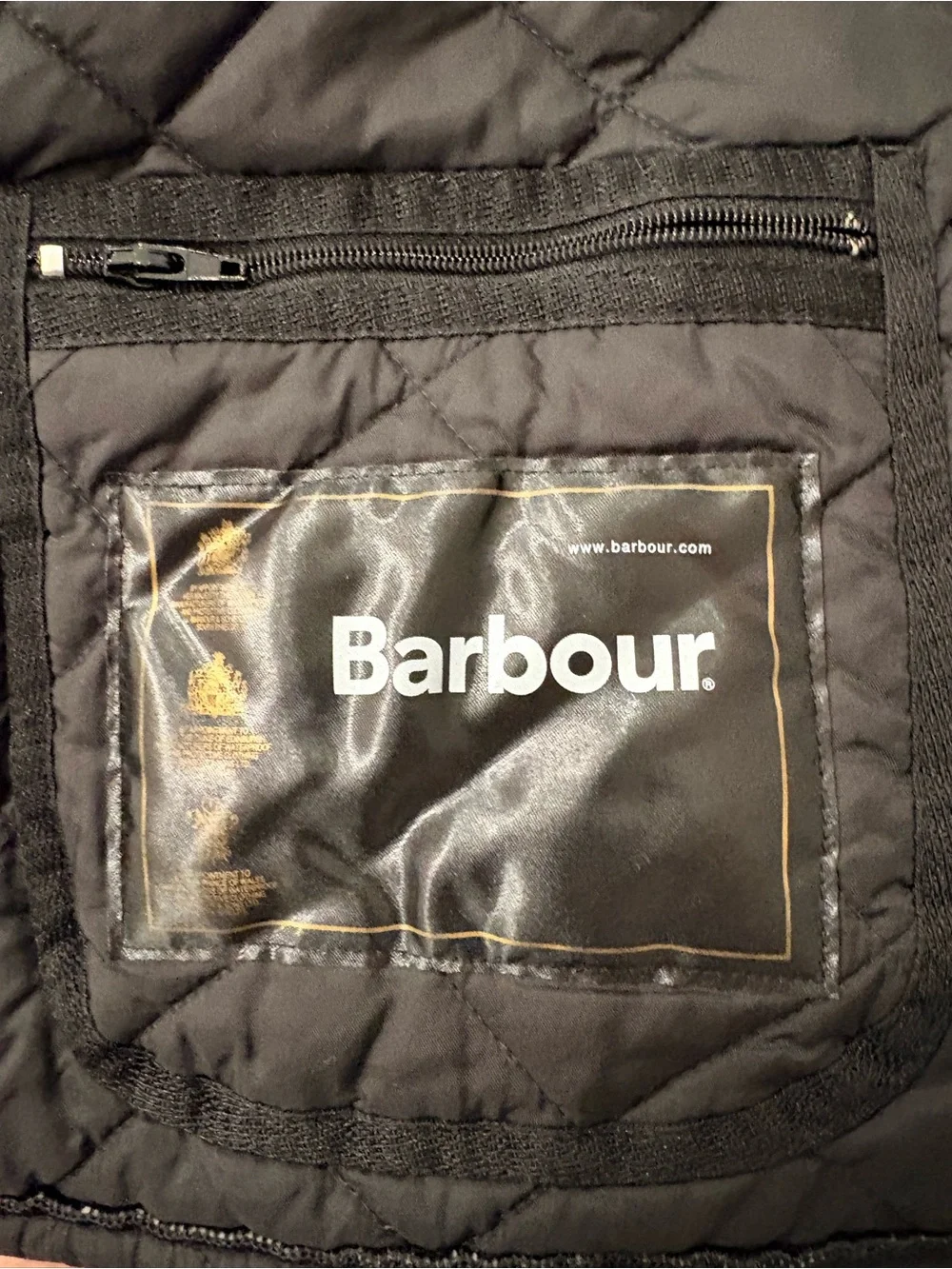 Barbour Boys' Liddesdale Quilted Jacket Size XL